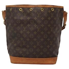 Louis Vuitton-LOUIS VUITTON Sac à épaule Monogram Noe M42224 LV Auth 118029-Monogramme