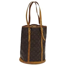 Louis Vuitton-LOUIS VUITTON Sac à épaule Monogram Bucket GM M42236 LV Auth 117873-Monogramme