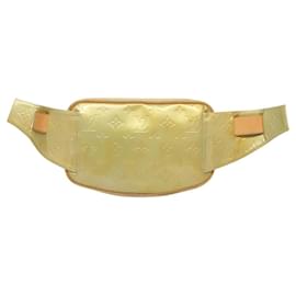 Louis Vuitton-LOUIS VUITTON Monogram Vernis Fulton Waist bag Gris M91041 LV Auth sw318-Grey