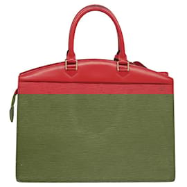 Louis Vuitton-LOUIS VUITTON Sac à main Epi Riviera Rouge M48187 LV Auth 117882-Rouge