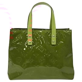 Louis Vuitton-LOUIS VUITTON Monogram Vernis Reade PM Sac à main Rouge M91088 LV Auth yk17811-Rouge