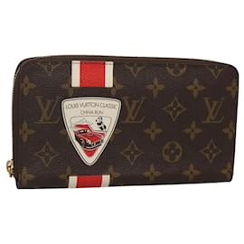Louis Vuitton-LOUIS VUITTON Monogram China Run Zippy Organizer Wallet M66553 LV Auth 116412AM-Monogram