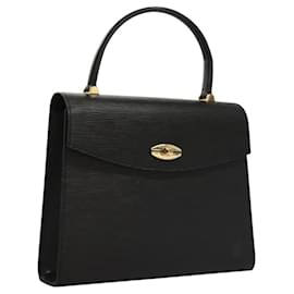 Louis Vuitton-LOUIS VUITTON Sac à main Epi Malesherbes Noir M52372 LV Auth 117550-Noir