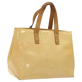 Louis Vuitton-LOUIS VUITTON Sac Reade PM Monogram Vernis Rose Marshmallow M91306 Auth 118186-Autre