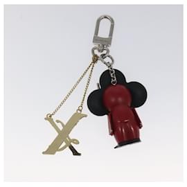 Louis Vuitton-LOUIS VUITTON Bijoux Sac Vivienne Diver Charm metal Black M00748 LV Auth 118179-Black