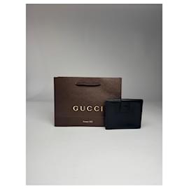 Gucci-GUCCI Wallets T.  Leather-Black