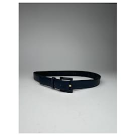 Dior-DIOR Belts T.cm 90 Leather-Navy blue