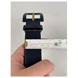 Dior-DIOR Belts T.cm 90 Leather-Navy blue