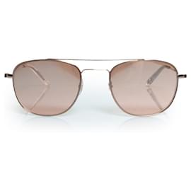 Garrett Leight-Lunettes de soleil miroir RGNU Club House de Garrett Leight-Rose