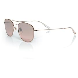 Garrett Leight-Garrett Leight, Club House RGNU mirrored sunglasses-Pink