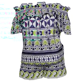 Autre Marque-La DoubleJ, Breakfast geometric print twin set-Multiple colors