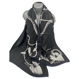 Burberry Xale de seda muito refinado. Faça-me ofertas! Multicor