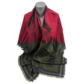 Autre Marque-Very refined silk wool stole CARLO VISINTINI-Multiple colors