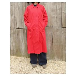 Burberry-Coats, Outerwear-Red