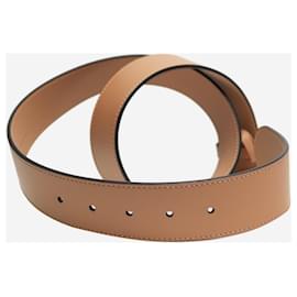 Gucci-Brown Marmont GG leather belt-Brown
