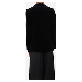 Autre Marque-Black velvet blazer - size UK 8-Black