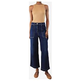 Autre Marque-Blue cropped jeans - size UK 8-Blue