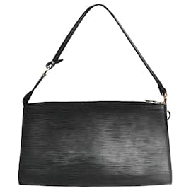 Louis Vuitton-Sac en cuir EPI noir-Noir