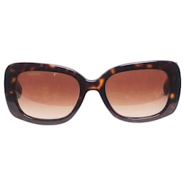 Prada-Brown tortoishell baroque swirl sunglasses-Brown