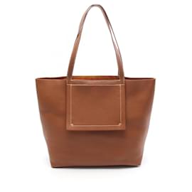 Hermès-Sac cabas Hermes Cabaseri 46-Marron,Doré