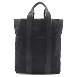 Hermès-Sac cabas MM Acapulco Hermes-Noir