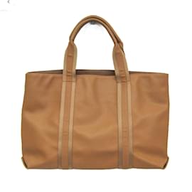 Bottega Veneta-Bottega Veneta Marco Polo Men's Handbag-Light brown