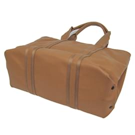 Bottega Veneta-Bottega Veneta Marco Polo Men's Handbag-Light brown