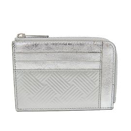 Bottega Veneta Intrecciato L-shaped Wallet Silvery