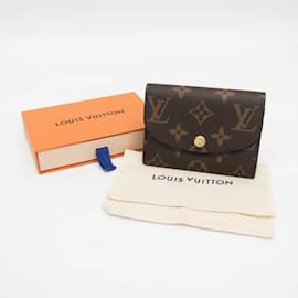 Louis Vuitton-Louis Vuitton Monogram Rosalie Coin Purse-Brown,Pink