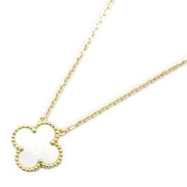 Van Cleef & Arpels-Van Cleef & Arpels Alhambra Necklace-White,Golden