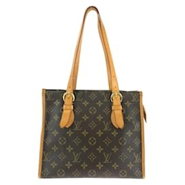 Louis Vuitton-Sac à main Popincourt Au Monogram de Louis Vuitton-Marron