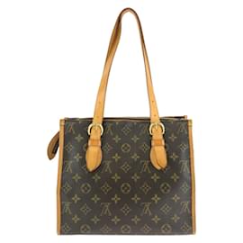 Louis Vuitton-Sac à main Popincourt Au Monogram de Louis Vuitton-Marron
