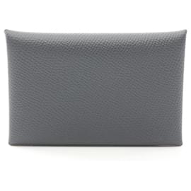 Hermès-Hermes Epsom Leather Coin Purse-Brown