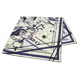Hermès-Hermes Carre Gean 140 Concours D'Etriers Scarf-Multiple colors,Beige