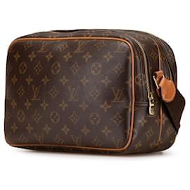 Louis Vuitton-Reporter PM Monogram Marron Louis Vuitton-Marron