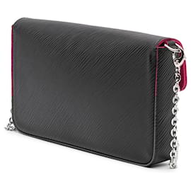 Louis Vuitton-Pochette Felicie Epi Noir Louis Vuitton-Noir