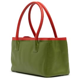 Chanel-Chanel Rouge Petit Sac en Cuir de Veau Executive Cerf-Rouge