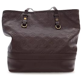 Louis Vuitton-Louis Vuitton Marron Monogram Empreinte Citadine PM-Marron,Marron foncé