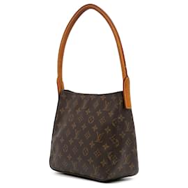 Louis Vuitton-Louis Vuitton Brown Monogram Looping MM-Marron