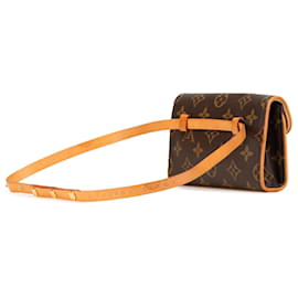 Louis Vuitton-Pochette Florentine Monogram Marron Louis Vuitton-Marron