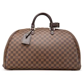 Louis Vuitton-Louis Vuitton Brown Damier Ebene Ribera GM-Brown