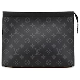 Louis Vuitton-Pochette Voyage MM Monogram Eclipse Noir Louis Vuitton-Noir