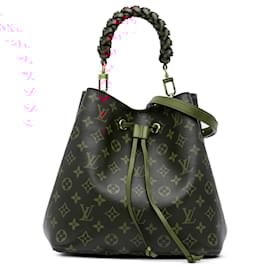 Louis Vuitton-Louis Vuitton Sac Neonoe MM en Monogram Marron Tressé-Autre