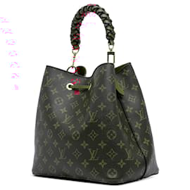 Louis Vuitton-Louis Vuitton Sac Neonoe MM en Monogram Marron Tressé-Autre