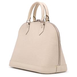 Louis Vuitton-Louis Vuitton Alma PM en Epi marron-Marron,Beige
