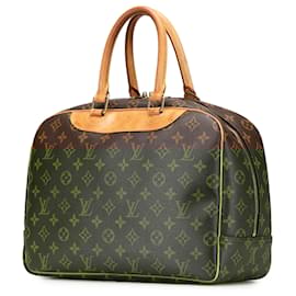 Louis Vuitton-Louis Vuitton Brown Monogram Deauville-Brown