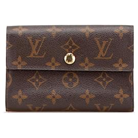 Louis Vuitton-Louis Vuitton Brown Monogram Alexandra Small Wallet-Brown