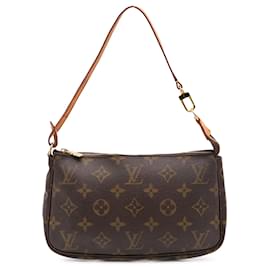 Louis Vuitton-Pochette Accessoires Monogram Marron Louis Vuitton-Marron