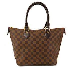 Louis Vuitton-Louis Vuitton Marron Damier Ebene Saleya PM-Marron