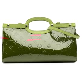 Louis Vuitton-Louis Vuitton Rouge Monogram Vernis Roxbury Drive-Rouge